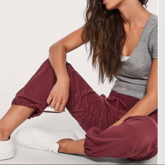 NEW • Lululemon • Dance Studio Pant Wine Berry 6 - Picture 5 of 7